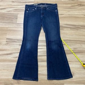AG Adriano Goldschmied The Belle Petite flare denim jeans 30R 30